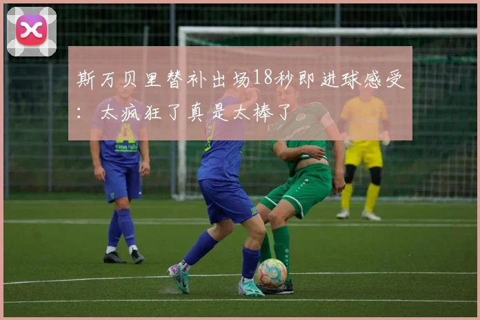斯万贝里替补出场18秒即进球感受：太疯狂了真是太棒了